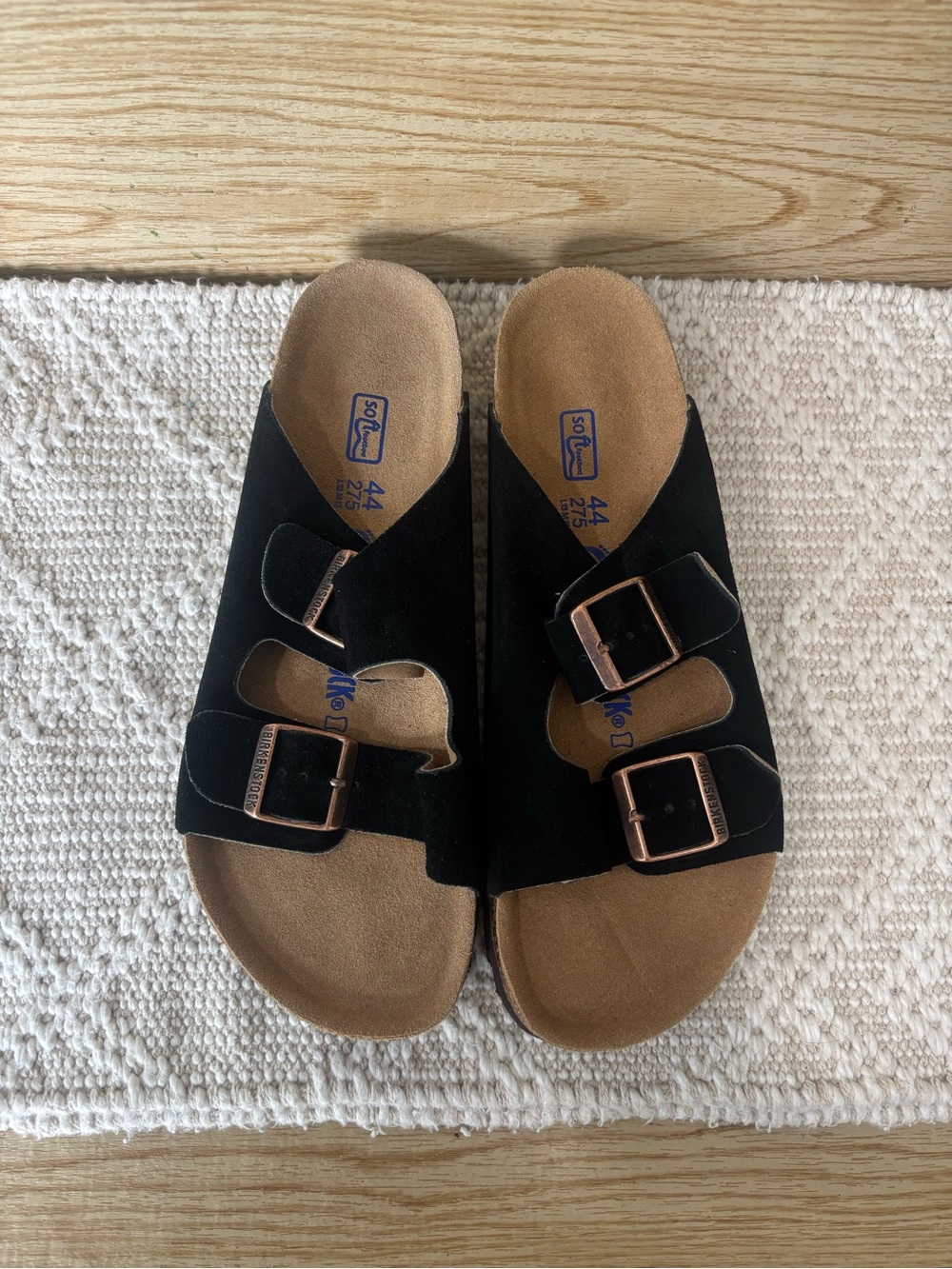 Birkenstock Arizona suede sandals